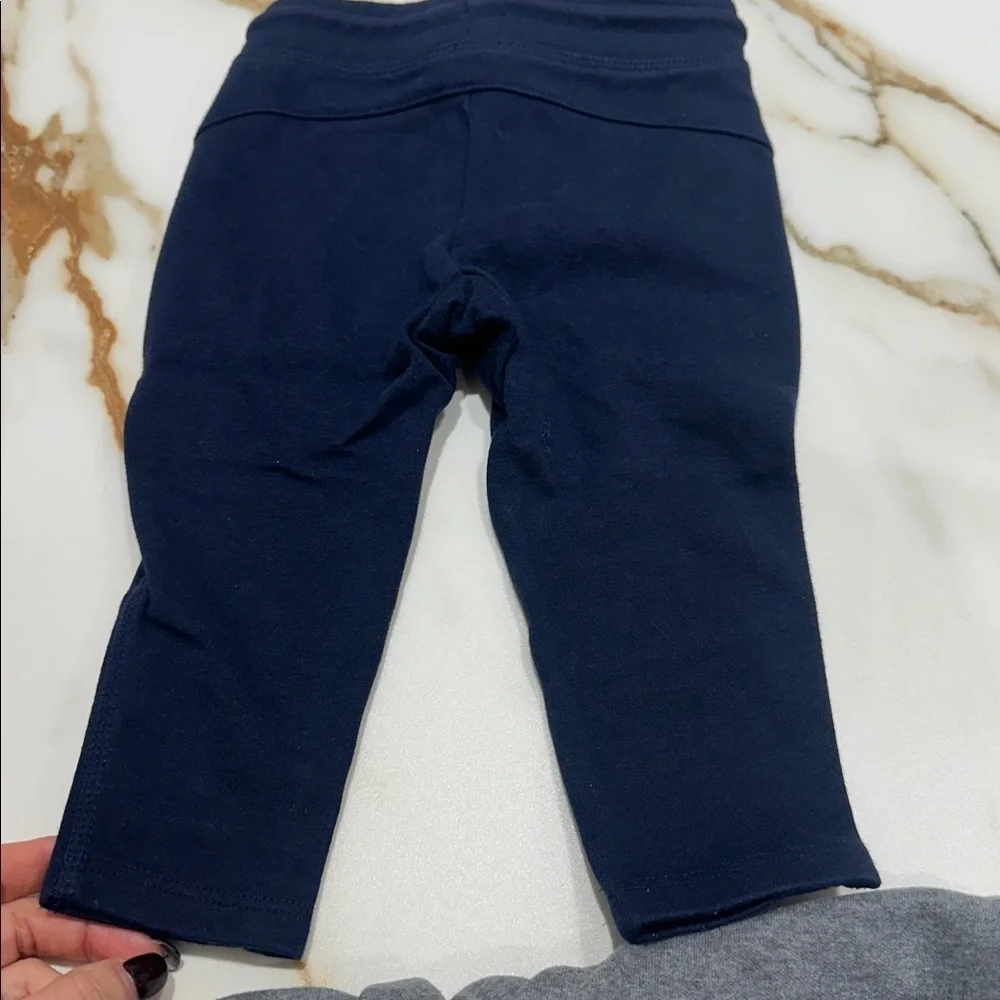 GAP Kids Dual Pack Navy and Gray Joggers